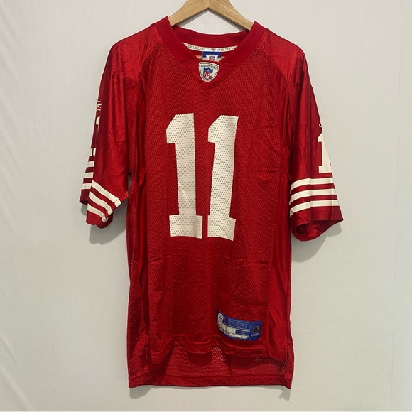 Reebok Other - Reebok San Francisco 49ers Smith 11 Jersey Red NFL Mens Small S